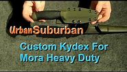 Custom Kydex Sheath for Mora MG Heavy Duty