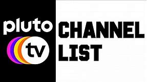 Pluto TV Channels List 2020 - Pluto TV Channels Guide