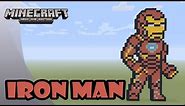 Minecraft: Pixel Art Tutorial and Showcase: Iron Man (Avengers: Infinity War)