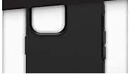 OtterBox iPhone 12 Mini Symmetry Series+ Case - Black, ultra-sleek, snaps to MagSafe, raised edges protect camera & screen