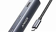 Anker 6-in-1 USB C Hub with 65W Power Delivery, 4K HDMI, 1Gbps Ethernet, USB Ports for MacBook Air, iPad Pro, XPS, and More