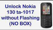 How to Unlock Nokia 130 Security Code if Forgot || Unlock Keypad Nokia Phones(Without Flashing)