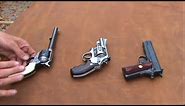 Three Basic Handgun Types