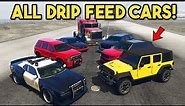 GTA 5 Online - The Chop Shop DLC - ALL DRIP FEED CARS (All Unreleased Cars + Price)