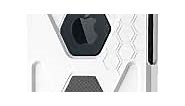 Rokform SlimRok iPhone SE/5/5S Slim Protective Case with Anti Slip Grip Made in USA (White/Black)