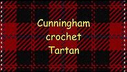 Cunningham crochet tartan