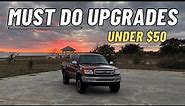 Essential upgrades for your First Gen Tundra (on a budget)