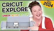Cricut Explore for Beginners: Unbox, Setup, & First Cut! (CRICUT KICKOFF Day #1)