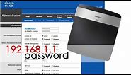 LINKSYS : Set 192.168.1.1 password | NETVN