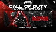 Free Call of Duty Twitter Banner/Header Template - (PSD + Assets Included + Tutorial)