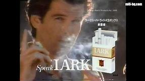 Pierce Brosnan - TV ads for Lark Cigarettes in Japan