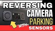 Car Reversing Camera with Built In Parking Sensors. Review Installation