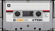 TDK D-C60 - Audio Cassette - Vintage Style Dance Music by FHR Studio