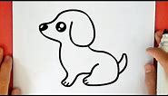 HOW TO DRAW A CUTE PUPPY