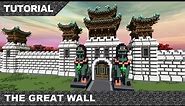 Minecraft The Great Wall of China Tutorial & Download part 1