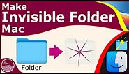 How to Make an Invisible Folder on Mac [ macOS Big Sur ]