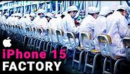 Inside Apple’s ALL NEW iPhone 15 SHOCKING Factory