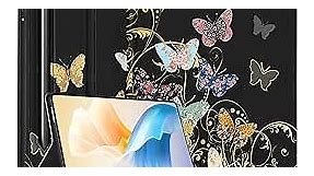 for Samsung Galaxy Tab S6 Case 10.5 Inch 2019 for Women Girls Folio Cover Cute Fashion Unique Design Girly Kawaii Butterfly Pretty Teens Tablet Cases for Samsung Tab S6 Case 10.5"