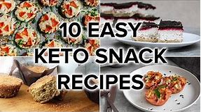 10 Easy Keto Snack Recipes That'll Beat Your Munchies
