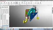 CRANE HOOK PULLEY BLOCK ASSEMBLY | SOLIDWORKS | COMPLETE TUTORIAL