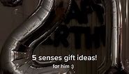5 senses gift idea for a 21st birthday gift! watch to see all 5 gifts 🥰 #CapCut #5sensesgift #5senses #5sensesgiftideas #5sensesgiftforhim #giftideasforhim #21stbirthday #21birthdaygift #21birthdaygift
