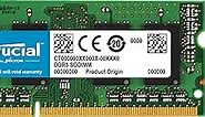 Crucial 4GB Single DDR3/DDR3L 1866 MT/s (PC3-14900) Unbuffered SODIMM 204-Pin Memory - CT51264BF186DJ