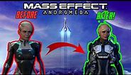 How To Make Characters look BEAUTIFUL in Mass Effect Andromeda! - (Mass Effect Mod Showcase)