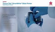 Tissue Tek SmartWrite Slide Printer Replacing print ribbon