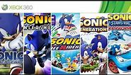Sonic Games for Xbox 360