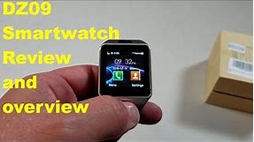 DZ09 smartwatch review and overview.