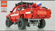 LEGO TOYOTA HILUX PICKUP TRUCK 1984 remote controlled 4x4 toy + INSTRUCTION !