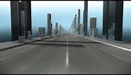 City Road Background - Motion Graphics, Animated Background, Copyright Free