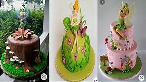 Tinkerbell Cake design/ birthday cake designs/ Tinkerbell theme birthday