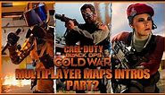 COLD WAR: All Multiplayer Maps intros Part 2