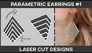 Laser Cut Designs (Earring #1)