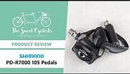 Shimano PD-R7000 105 SPD-SL Cycling Pedal Review - feat. Adjustable Tension + Low Stack Height
