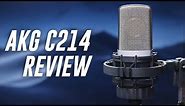 AKG C214 Condenser Mic Review / Test