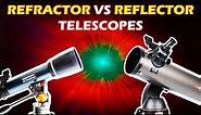 Refractor vs Reflector telescope explained for beginners