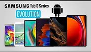 Evolution of Samsung Tab S series