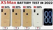 iPhone XS Max Battery Life DRAIN Test in 2022 After iOS 15.5 | XS Max Worth Buying in 2022 ?