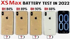 iPhone XS Max Battery Life DRAIN Test in 2022 After iOS 15.5 | XS Max Worth Buying in 2022 ?