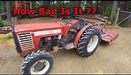 Free Fiat 55-66 4wd tractor and mower with issues.. Lets fix it !!