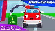 Zeichentrickfilme feuerwehr! Feuerwehrautos zeichentrick - Feuerwehr Cartoon Trickfilm Kinder