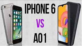 iPhone 6 vs A01 (Comparativo)