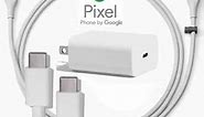 USB C Fast Charger for Google Pixel 7a 7 7 Pro 6 6 Pro 6a 5 4 4A 4XL 3 3A 3XL 2 XL, Pad Pro, Samsung Galaxy A12 S24 A13 A53 A03s S23 S22 S21 S20 FE (18W 3A Charger + 3.3FT USB-C, C-C Cable)