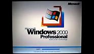Windows 2000 Professional SP4 Startup (Japanese)