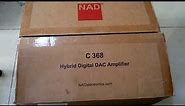 NAD C 368 Digital Amplifier (Unboxing)