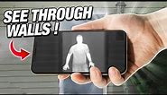 How To Use Your Smartphone To See Through Walls! I Found This SUPER X-RAY Vision Technology!