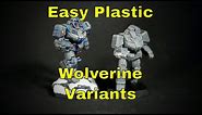 Battletech Easy Plastic Wolverine Variants | Battletech Miniatures Modifications