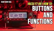 Yaesu FT-891 Buttons and Functions- Ham Radio How-to #HamRadioQA